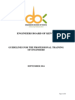 EBK Professional Engineers Training Manual