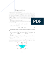 1 Iterated Integrals and Area: Z Z Z Z Z Z