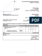 Tax Invoice/Bill of Supply/Cash Memo: (Original For Recipient)