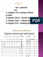 Design of RCC Structure (CE6G) - Design of Slab and Beam