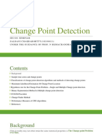 Change Point Detection