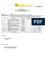 Mathematics 10 Summative Test On Module 4: Circles Table of Specification