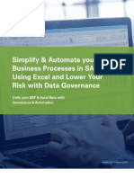 Innowera Ebook - Simplify and Automate Your Business Processes in SAP Using Excel and Lower Your Risk With Data PDF
