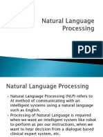 Natural Language Processing