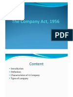 The Company Act, 1956 PDF