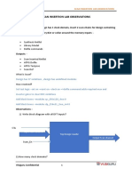 Scan Insertion Lab Observations