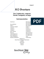 1812 Overture - Arr. Martin Tousignant PDF