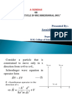 Particle in One Dimensional Box Reviewed 2 Final