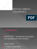 Ineffective Airway Clearance