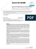 1 Assessing Human Resources For Health, What Can Be Learned From Labour Force Surveys