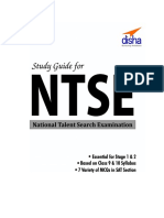 [Study Guide for NTSE (SAT MAT and LCT) Class 10] Disha Expert Teachers - Study Guide for NTSE (SAT MAT and LCT) Class 10 with Stage 1 and 2 Past Question Bank ebook 9th Edition Disha (2019, Disha).pdf