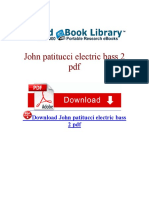 John Patitucci Electric Bass 2 PDF