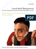 Internal Audit Solutionbrief