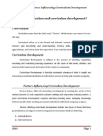 Curriculum Development PDF