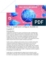 How To Install and Configure Ansible On CentOS 7