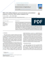 Materials Science & Engineering A: S. Yu, L.X. Du, J. Hu, R.D.K. Misra