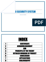 Laser Security System