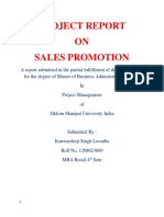 Project Sales Promotion (Kanwardeep)