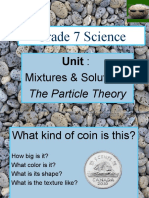 Grade 7 Science: Mixtures & Solutions