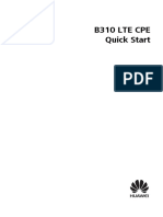 B310 Lte Cpe Quick Start