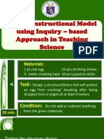 5 E - S Instructional Model Using Inquiry - Based Approach in Teaching Science