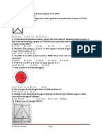 PUCIT Entry Test Mcqs