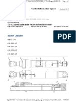 Bucket Cylinder: Specifications