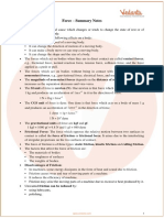 Force - Summary Notes: Noncontact Forces, E.g., Gravitational Force, Electrical Force, and Magnetic Force