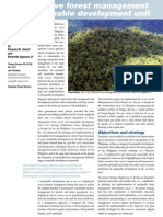 Collaborative Forest Management in A SDU