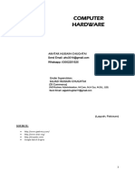 Computer Hardware Test Data