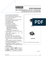 Datasheet - ST 6245 - MICRO TWINGO 1998-2000 PDF