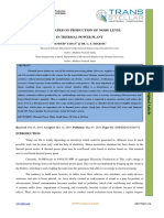 Review Paper On Production of Noise Level in Thermal Power Plant