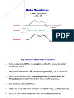 Delta Modulation: EE 442 - Spring 2017