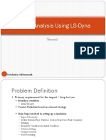 Impact Analysis Using LS-Dyna: Tutorial