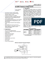 LM2907 and LM2917 Frequency To Voltage Converter: 1 Features 3 Description