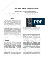 Structured Class-Labels in Random Forests For Semantic Image Labelling