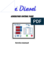 Generators Control Panel: Service Manual