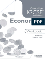 Cambridge IGCSE and O Level Economics Workbook