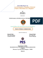 Performance Evaluation of Sharekhan Ltd. With Other Mutual Fund Companies