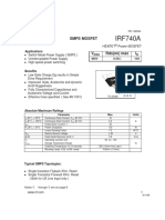 IRF740A: Smps Mosfet