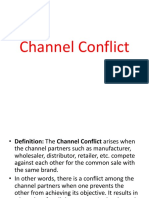 Channel Conflict