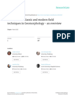 Fundamental Classic and Modern Field Techniques in Geomorphology: An Overview