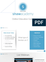 Shaw Academy Online Education Guide PDF