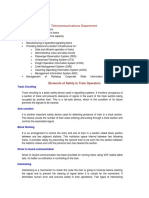 Role of The Signalling & Telecommunications Department: Signal & Telecom