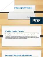 Working Capital Finance: Vikesh Kumar