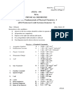 MSC Chem Question Bank