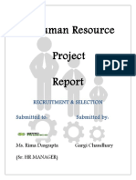 Human Resource PROJECT FILE