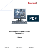 Pro-Watch 381 SoftwareSuiteGuide PDF