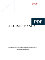 Sgo User Manual