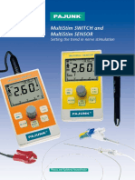 Nerve - SURIMEX - MultiStim Switch Sensor Brochure